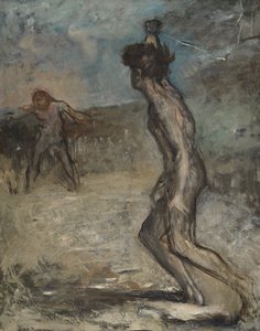 ダビデとゴリアテ、1857年頃 作： Edgar Degas